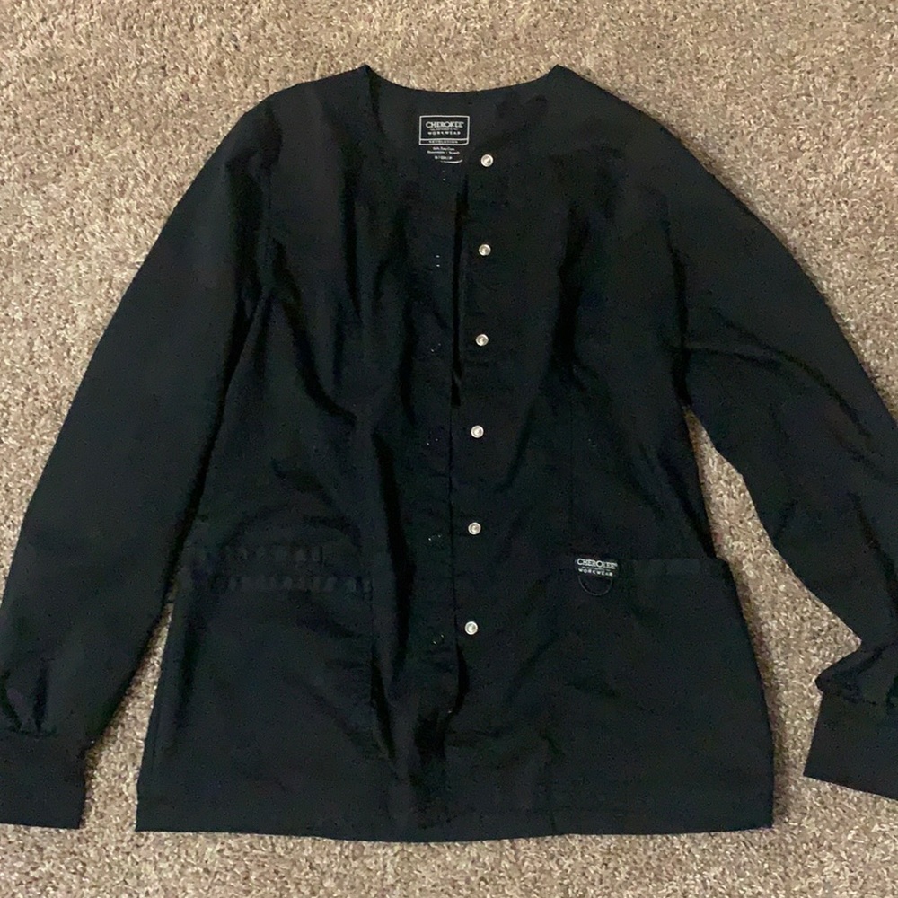 Cherokee scrub jacket